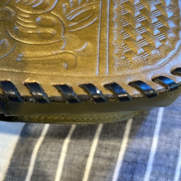 Patricia Nash Green Crossbody Saddle Bag - Picture 6 of 6